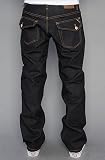 LRG Core Collection The Core Collection True Straight Flap Pocket Jeans in Raw Indigo,Denim for Men