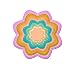 Spellbinders S4-191 Nestabilities 6-Piece Concentric Die Template, Dahlia