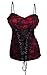 eVogues Sexy Plus size Floral Lace Corset Top