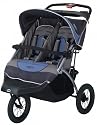 InStep Suburban Safari Double Jogging Stroller (Blue/Grey)