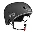 HUDORA Kinder Skateboarder Helm, schwarz, Gr. 55-59