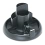 Rubbermaid Rotary Desk Organizer, 10 Inches Diameter x 13.38 Inches Height, Black (25021ELD)