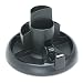 Rubbermaid 25021 Rotary desk supplies organizer without supplies, 10 dia. x 13-3/8h, black