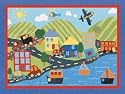 Art4Kids Around Town Mounted Art Print -24"x18"