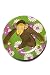 Emily Green Monkey Daisy Plate