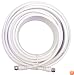 Wilson Electronics RG6 50 feet Low Loss Coax Extention Cable - White
