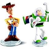 Toy Story Buddy 2 Figure Pack - Sheriff Woody and Flying Buzz Lightyear