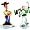 Toy Story Buddy 2 Figure Pack - Sheriff Woody and Flying Buzz Lightyear