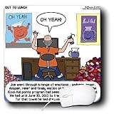 Rich Diesslins Funny Out to Lunch Cartoons - Kool-Aid Points Collecting and the End of the Program - Mouse Pads