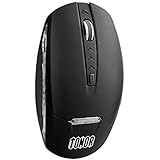 Tonor&reg; Silent 2.4GHZ USB Receiver Wireless Mouse For Laptop Mac Computer Black