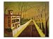 Spring on North Street (Greenwich, CT) Landscapes Giclee Poster Print by John Newcomb, 48x36
