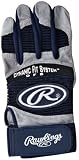 Rawlings Workhorse Adult Batting Gloves (Navy,Small)
