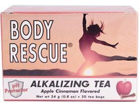 Peelu - Body Rescue Alkalizing Tea, Apple 20 Bag by Apple Tea