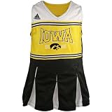 adidas Iowa Hawkeyes Black Toddler Two-Piece Cheerleader Dress