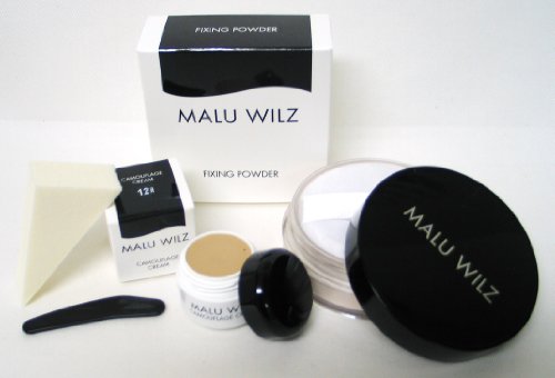 MALU WILZ Set - 1x Fixing Powder + 1 x Camouflage Cream - Farbe 12 Preisvergleich