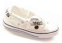 LEVI'S Boys HORSE High/Low Shoe White Canvas