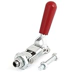 uxcell　トグルクランプ　プッシュプル　90°開口角　136Kg容量　シルバートーン　36204