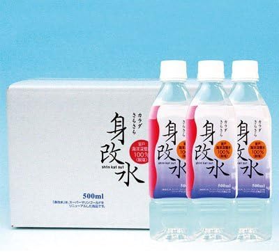 Miaratamesui 500mlX24 this [in the off Muroto of deep ocean water, the body rustling]