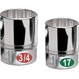 "Eye Saver" Socket Set Decals, Tough Chrome Foil Labels for Sockets and Tool Identification. Great for mechanics and craftsman, these stickers fit all fine Snap On, Craftsman, Mac, Matco, & Cromwell tools. Best Quality at the Best Prices