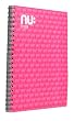NU:Craze A4 Spiralbuch pink