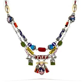Ayala Bar Fabrics Necklace - Spring 2012 Hip Collection - #9414 ANK ONK