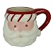 Earthenware Santa Figural Mug Set of 4