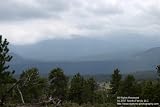 11x14 - Framed and Matted - Gloomy Day, Colorado Mountains