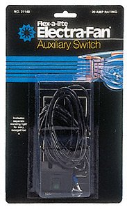 Flex-a-lite 31148 Green Illuminated Manual On/Off Rocker Switch