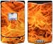 Combustion Flame Design Protective Skin Decal Faceplate for Motorola RAZR V3/ V3i/ V3...