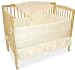 Baby : Solid Ecru 5 Piece Crib Bedding Set