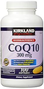 Kirkland Signature COQ10 Softgels, 300 mg, 6.4 Ounce