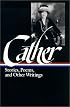 Willa Cather: Stories, Poems, and Other Writings (Library of America)