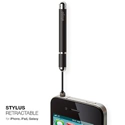 elago Stylus Retractable for iPhone4 / 3GS / 3G, iPad, iPod Touch, Galaxy S and Galaxy Tab
