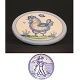Trivet Round, Fisherman Walking Pattern