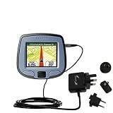 International Wall / AC Charger for the Garmin StreetPilot i3 - Gomadic Brand w/ TipExchange Technology