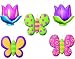 Shimmering Butterflies Mini Molded Cake Candles