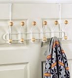 12 Hook Over the Door Coat Rack