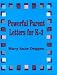 Book Powerful Parent Letters for K-3