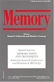 Memory Tests and Techniques (Special Issues of Memory)