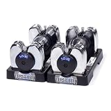 Stamina 25-Pound Versa-Bell Adjustable Dumbbell Pair