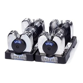 Stamina 25-Pound Versa-Bell Adjustable Dumbbell Pair