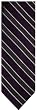 Men's Tommy Hilfiger Neck Tie 100% Silk Purple/Charcoal Blend