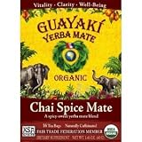 Guayaki Chai Spice Mate Tea Bags, 100% Organic, 16 Tea Bags