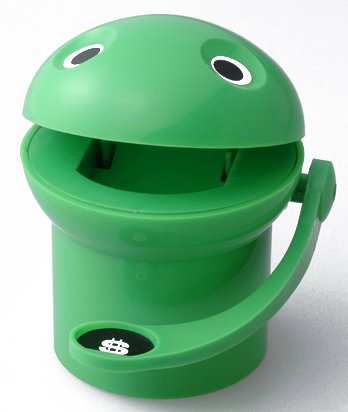 復刻 PACKMAN 楽しいしかけの貯金箱 グリーン