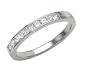 0.40 cttw Karina B(tm) Princess Diamonds Band LIFETIME WARRANTY