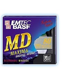 5 Pack Emtec Mini Disc 80 Minute