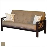 E Street Full Futon Legend Coffee