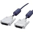 ELECOM DVI�P�[�u��(�f�W�^���ڑ�) DVI-D24pin�I�X-DVI-D24pin�I�X 2.0m CAC-DV2D �G���R��