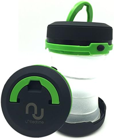 Unitedtime Camping Lantern, Collapsible Led Lantern flashlight, Battery Operated Camping Gear lights
