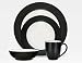Noritake Colorware Graphite 4-Piece Rim Place Setting